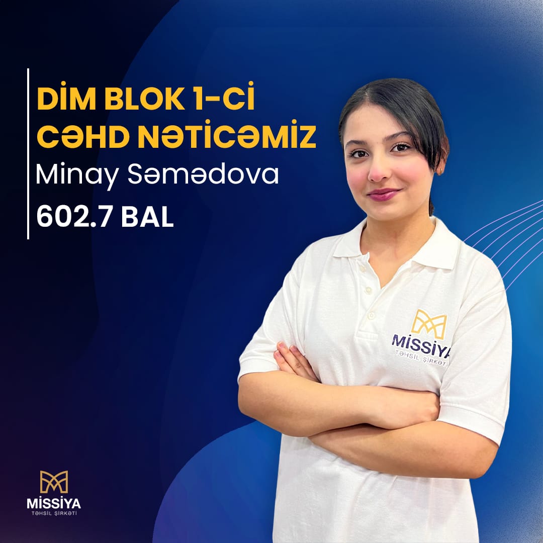 Minay Səmədova DİM BLOK